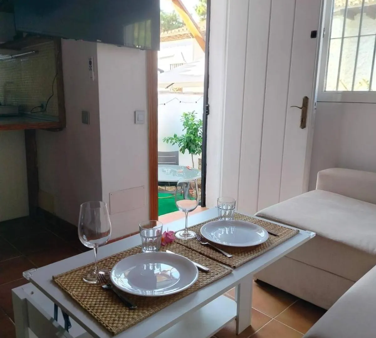度假居 Casa Del Lilmonero - Cute Andalucian House 10M Walk To The Beach 马尔韦利亚 西班牙
